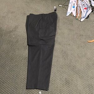 Talbots gray side zip pants 20w